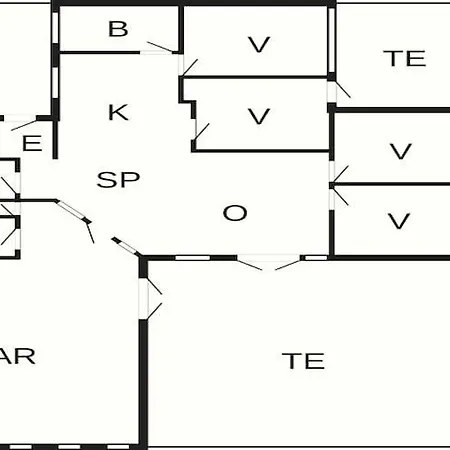 בית נופש 12 Person In Harboore-by Traum *