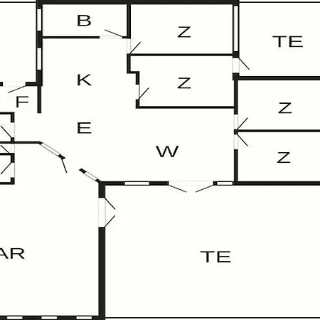 בית נופש 12 Person In Harboore-by Traum הרבור